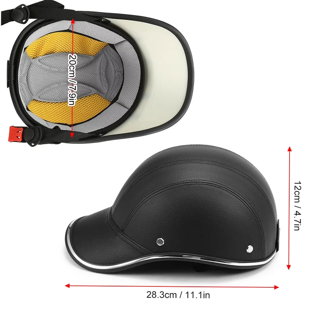Sports Outdoor Baseball Bike Hat for Motorcycle Cycling Scooter Safety Tomshoo