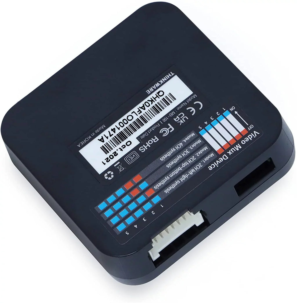 Channel with and Recording, Accessory Multiplexer PRO, Cams To Box F790 X700 Up 5 Dash THINKWARE Compatible TWA-MB100 for F200