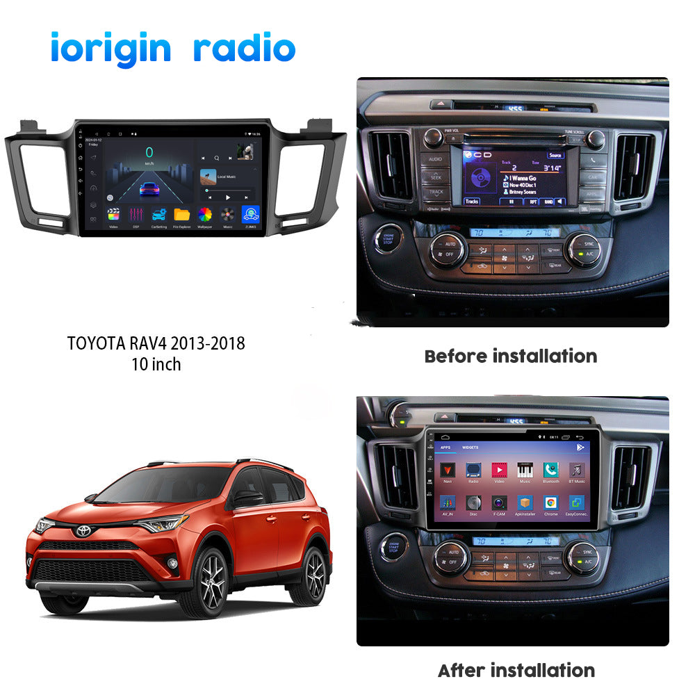 Bluetooth Player 4+64GB 2016 Navigation 2013 CarPlay Android Stereo 2014 2015 GPS 13 For Radio Car 2017 RAV4 Toyota