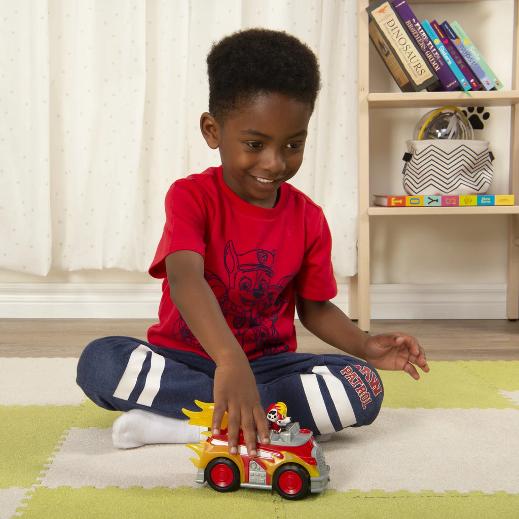 Deluxe Patrol, PAWs Marshall’s Lights Vehicle with Sounds and PAW Mighty Super Pups