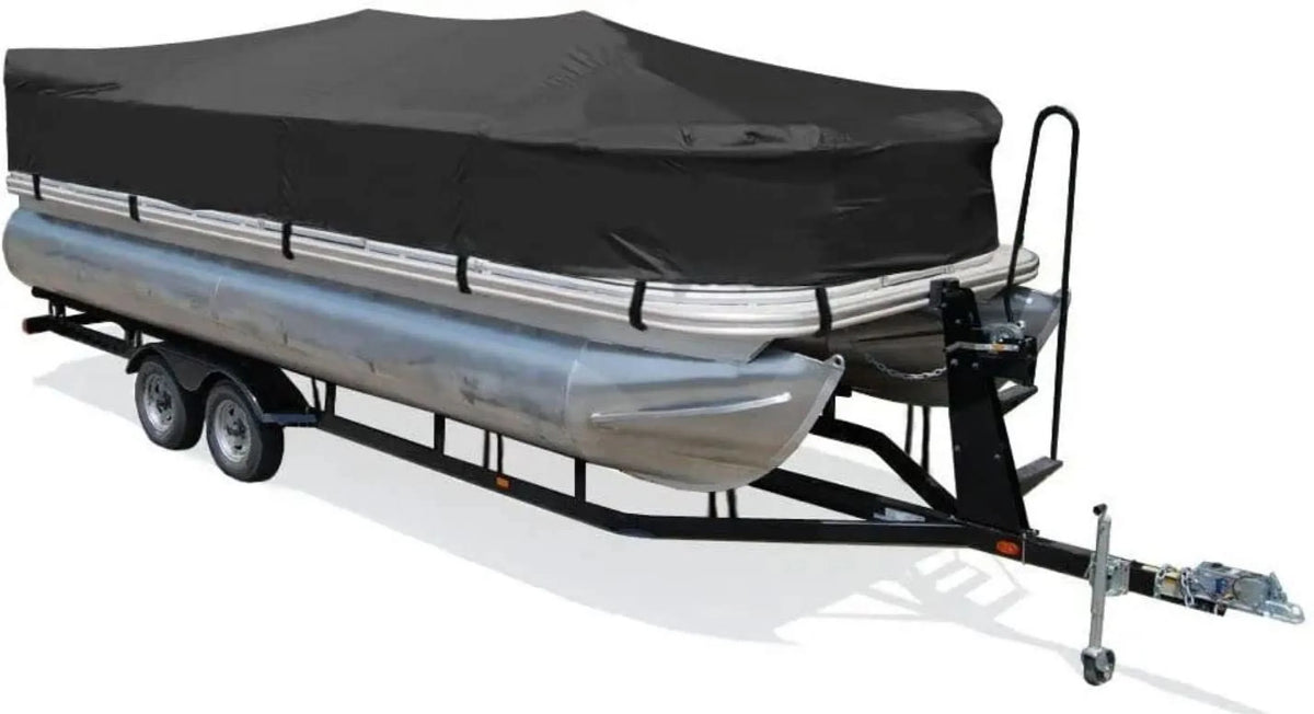 Cover 96" 22'1"-24' Cover Pontoon Semi-Custom Hot -Black a Shot for 88067OR Playpen Made Products Boat x Taylor