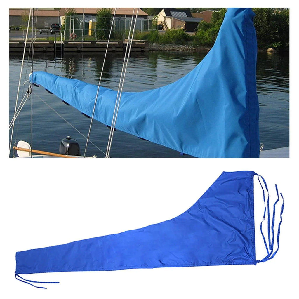 Mainsail Cloth 11 Cover Oxford to Cover, , Thickened 12 600D FT Blue Adjustable Cover Cover Cover, Dustproof Sail Boat Strap Snow FT 12
