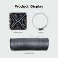 Exhaust Extraction Kit, Efficiency Creality Ventilation Fan, 3D Engraver Laser Ametoys Ender High Fume Hose, Plus Enclosure