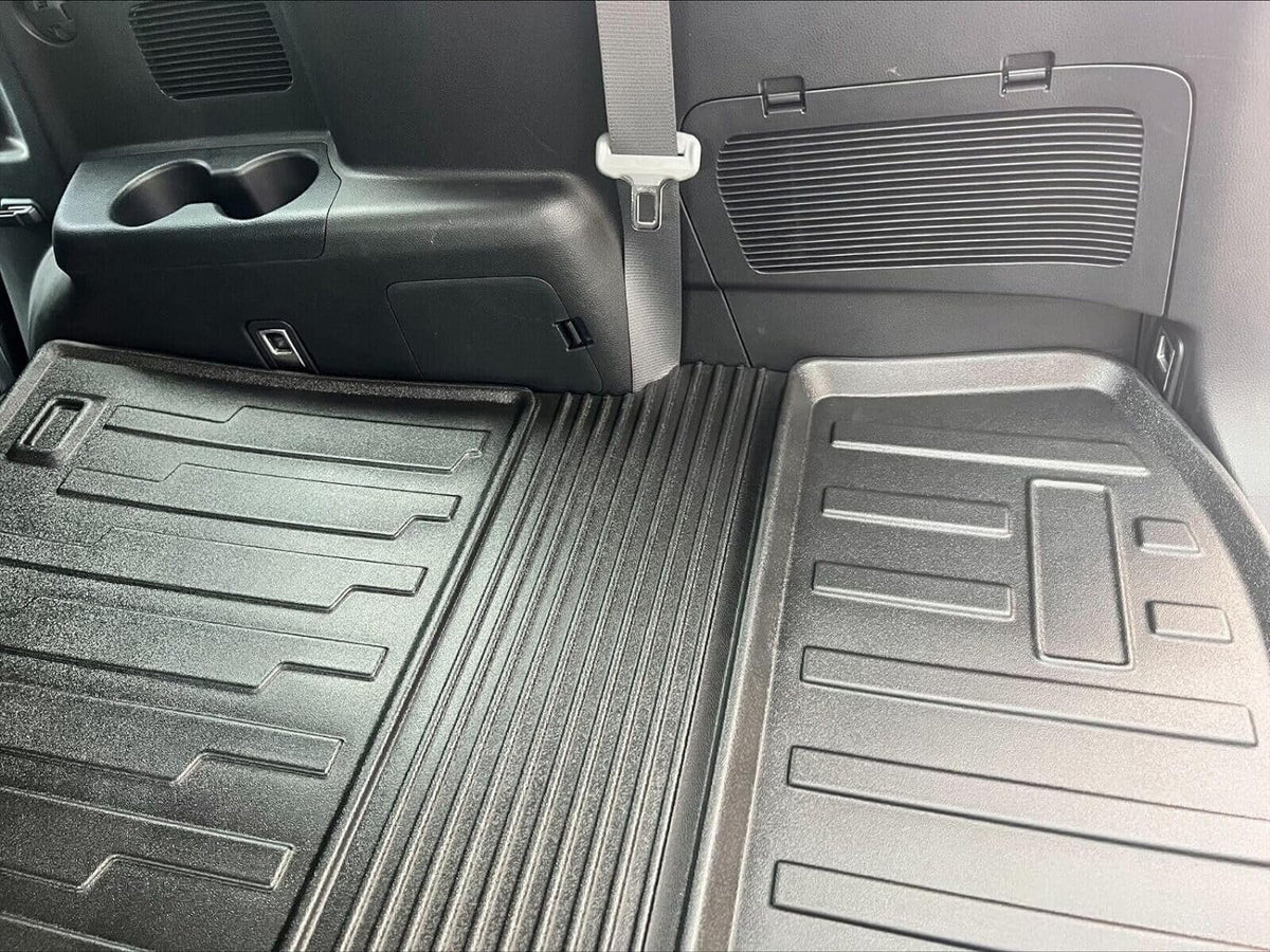 – Tray Mat Lip Mats Trunk EA Liner Boot Car – Pad Trunk Laser – 2020-2024 Weather-Resistant Raised – for EACCESSORIES with Design Pre-Cut Toyota Cargo Cars Highlander Non-Slip Trunk for Mat