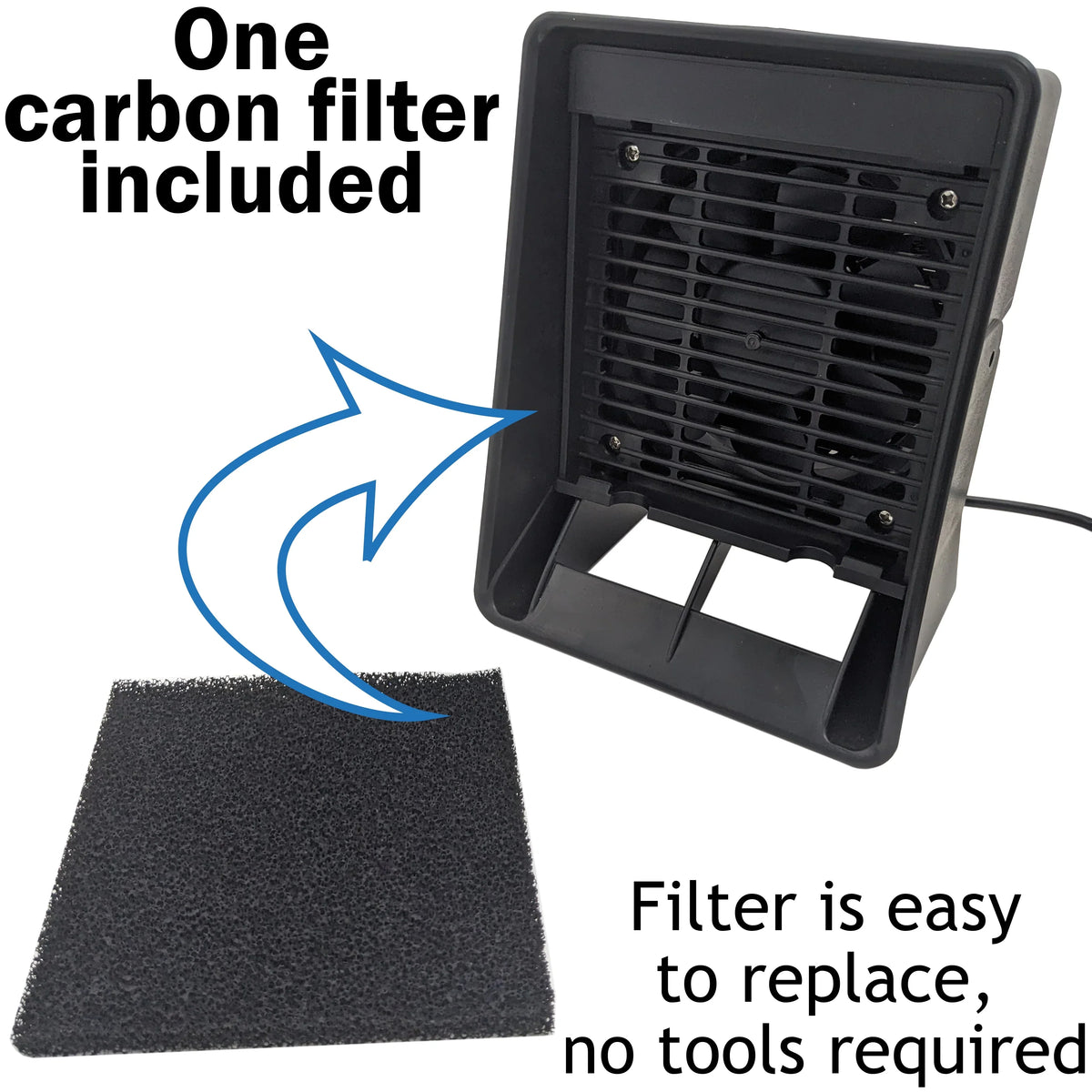 Tabletop Smoke Carbon Fume Includes Soldering, Xytronic - when Activated Extractor (Model Absorbs and Flux 400) Filter