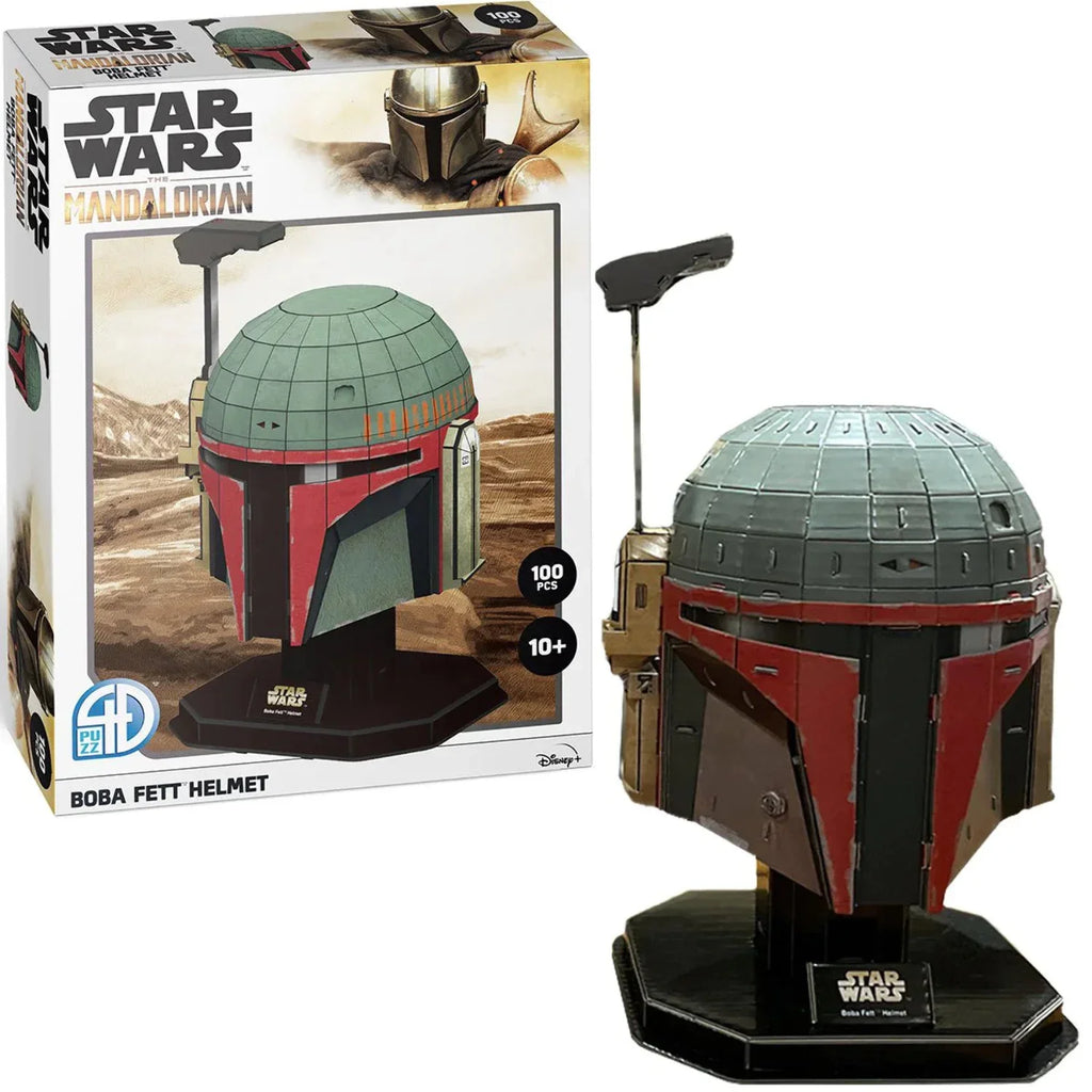 (Mandalorian Wars Star Paper Model 4D Boba Cityscape 3D Kits Fett Helmet)