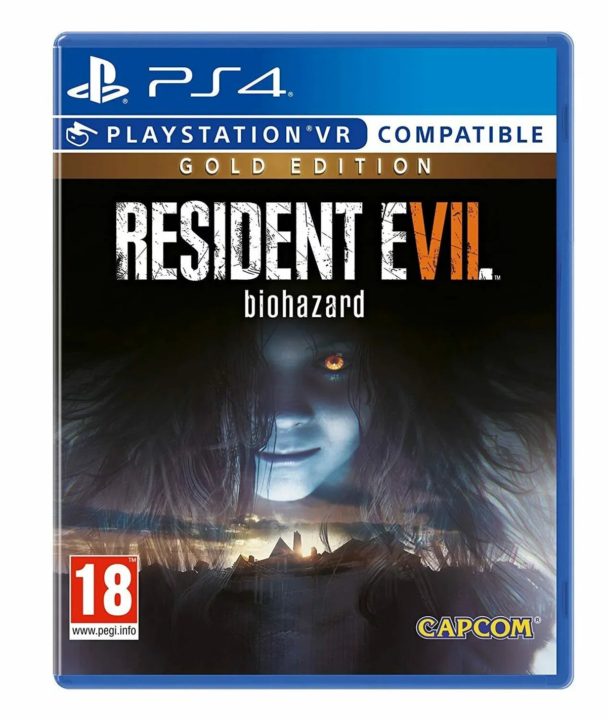 4 Sealed GOLD Biohazard VR Evil Edition 7 PlayStation Resident Brand PS4 New