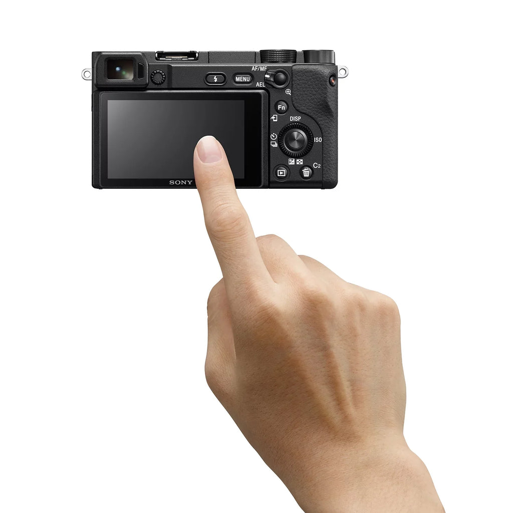 Editing Bundle Camera ILCE-6400L/B Lens Power 4K 0.43x & Case Deco f/3.5-5.6 16-50mm Gear 2.2X OSS a6400 Battery (Black) Sony Extra Set Telephoto with Lens + Kit Angle Wide Mirrorless and Filter