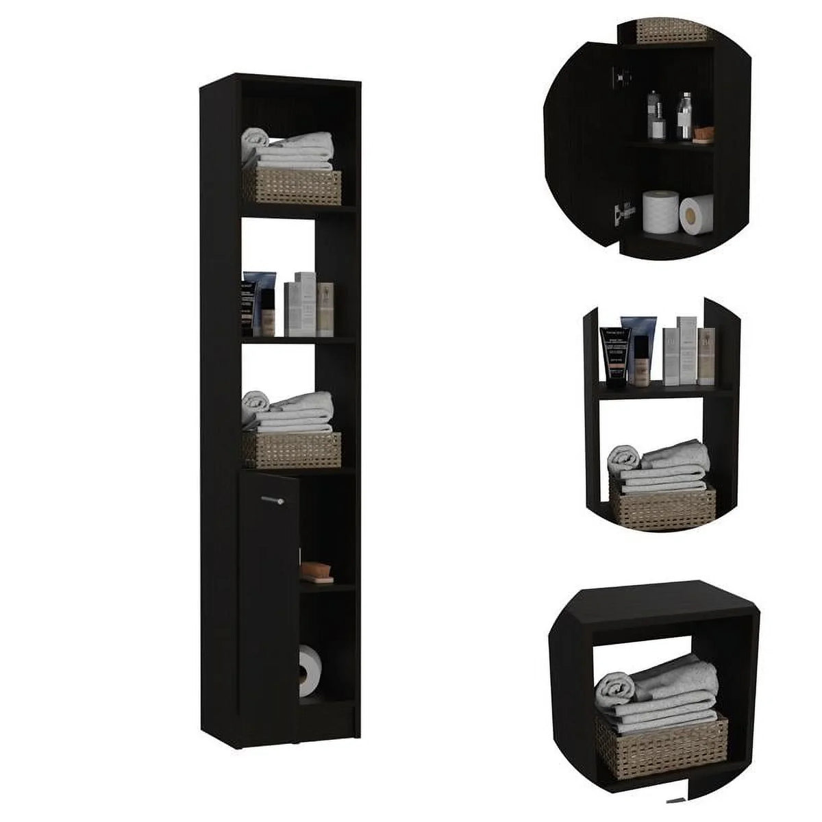 Medicine Linen Cabinet & with One Set Cabinet 2-Piece Home Door Square 63"