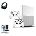 with HD Ultra AXTION Cleaning 4K Bundle (Refurbished: Headset Pre-Owned Controller, Microsoft One White Like 2 with New) BOLT Kit Xbox S 1TB
