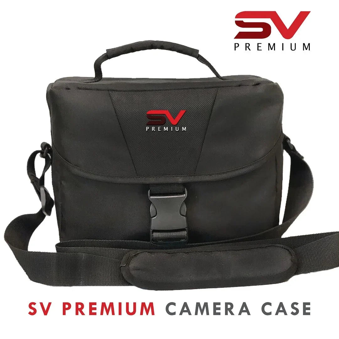 Memory + (Body R10 Only) Premium 32GB + SanDisk with SV Tripod Canon Bundle Mirrorless Accessory + EOS Camera Card Case