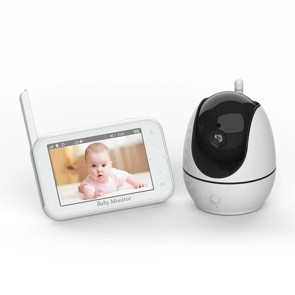 Motion Inch Wireless Camera,Function Camera inch Infrared - 2 Monitor Audio with Dazzduo Video Infrared 8 Screen 4.5 LCD Audio OWSOO Includes 4.5 2-Way - Loop 8 LCD 720P Vision Way LCD 4.5 Camera