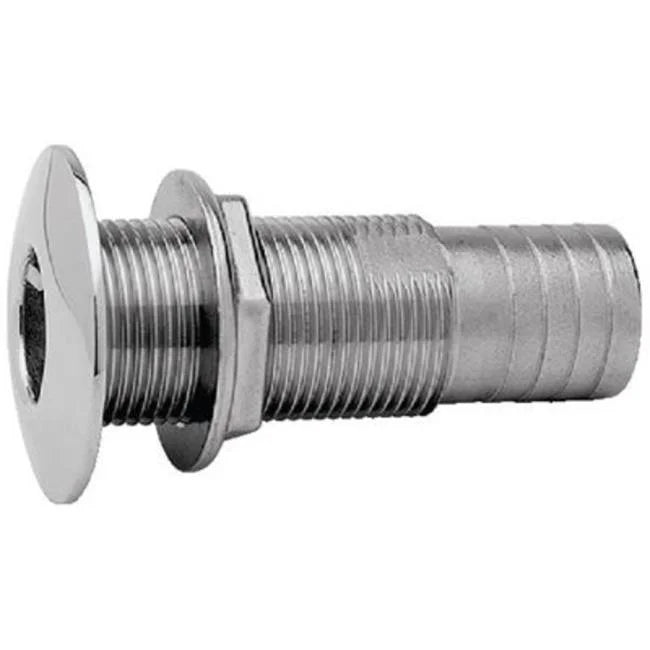 with Thru-Hull 665483 Stainless Steel Hose 1 in.