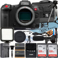 128GB Pack with Camera ZeeTech 2 Bundle Case C (Body) + Accessory SanDisk + Memory Card Cinema EOS Mirrorless Canon R5