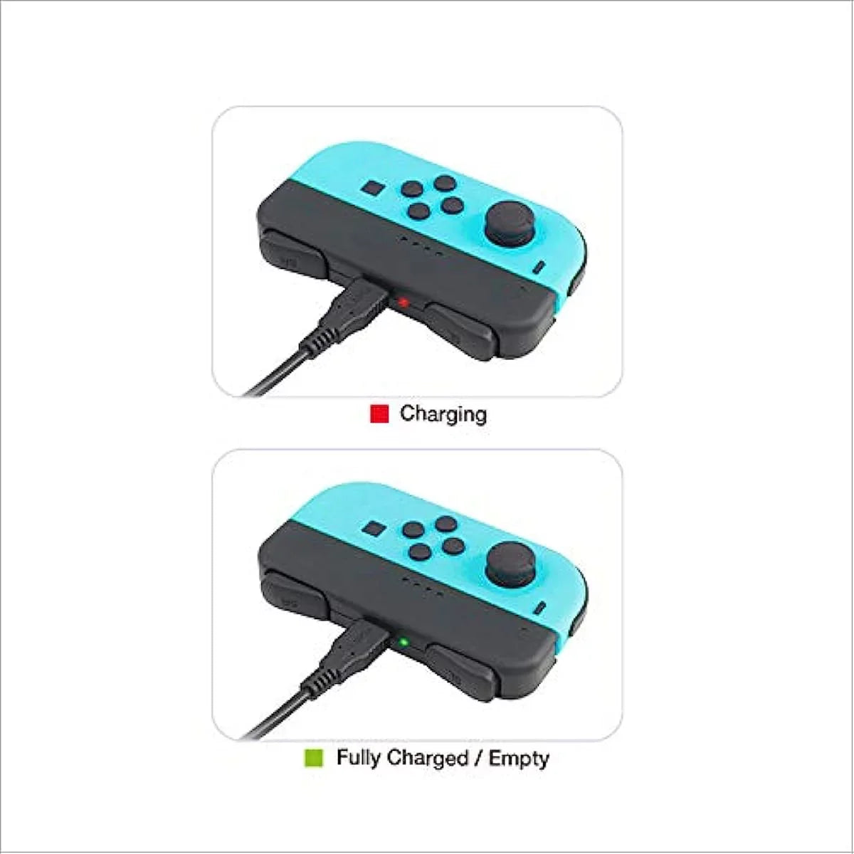 Mini Strap Switch Controller with Joy-Con for Grip Charging