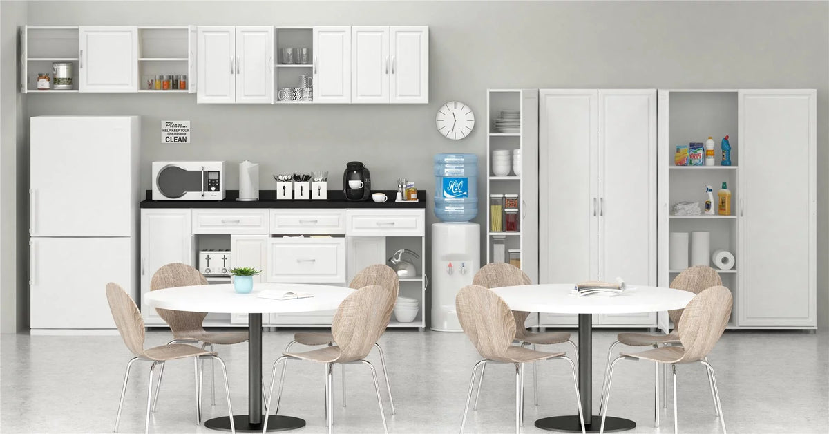 Kendall Garage Cabinet, White Evolution 3 Systembuild Storage 24" Base Drawer