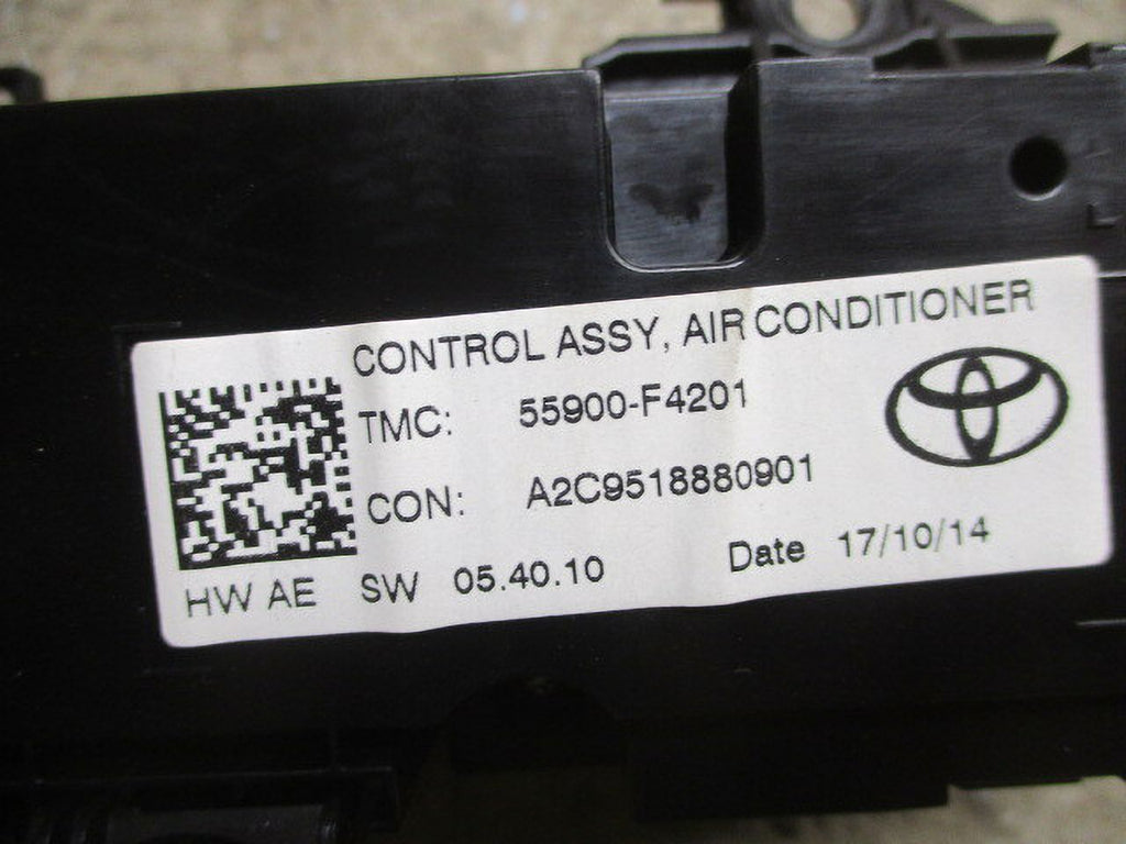 Automatic OEM LKQ (Good) Heater Temperature Toyota AC C-HR Climate Pre-Owned Control