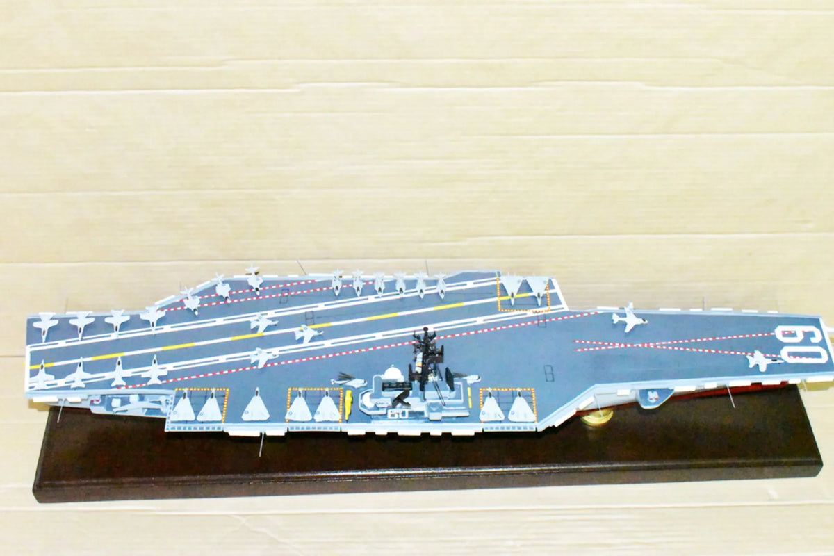 Model,Mahogany,Forrestal Model,Navy,Scale Carrier USS Class CV-60 Saratoga Aircraft