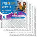 FILTERS CLEAN MPR Filter 20x22x1 9 Air Filters Electrostatic to - 6 Furnace USA by Made 13 AIRX Conditioner HVAC AC WICKED Filter Pack MERV Air Premium 2200 AIR. & FPR Pleated 20x22x1 1500 Comparable