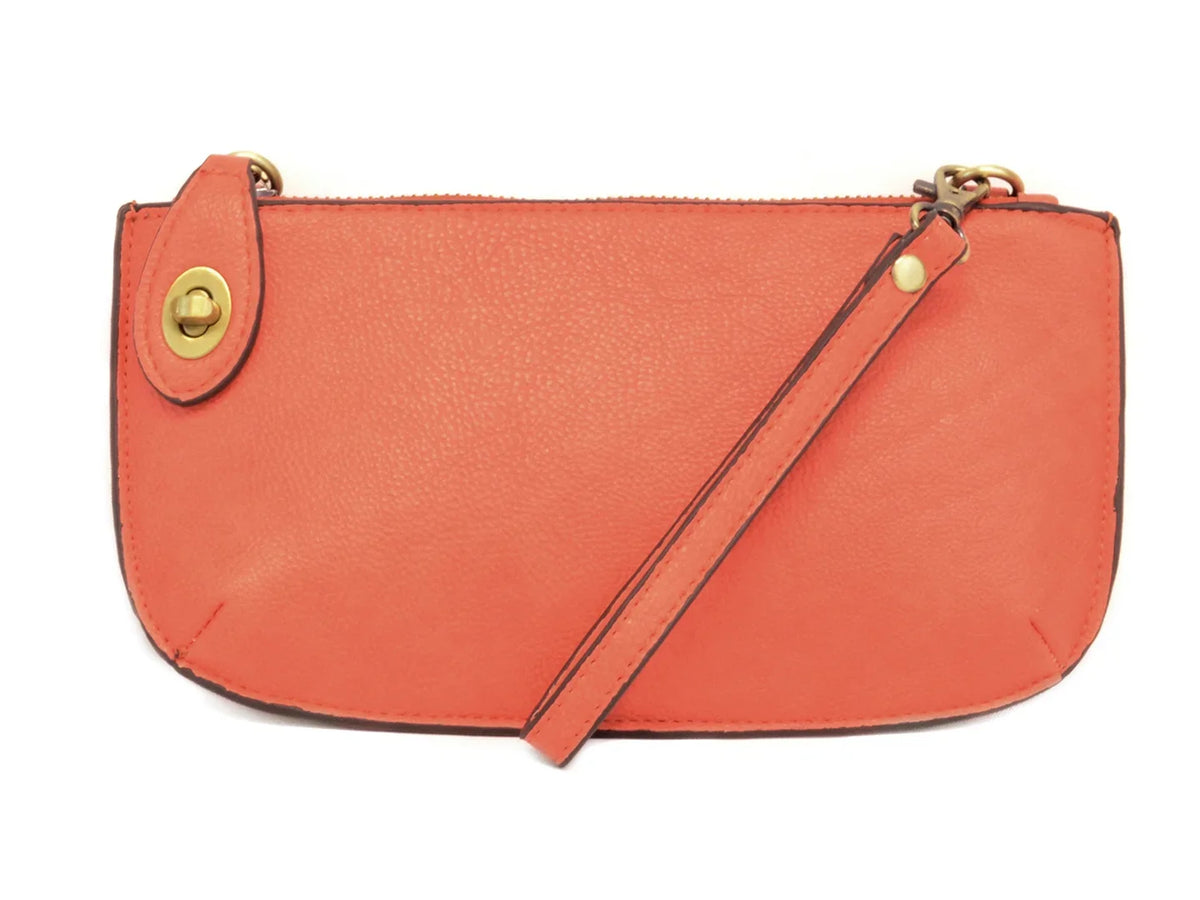 Mini Crossbody Joy One-Size Clutch, Wristlet Susan Coral, Women's