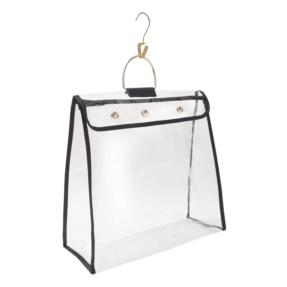Purse Handbag Storage Size Clear Dust Dustproof Large Uxcell Bags, Organizer, Black