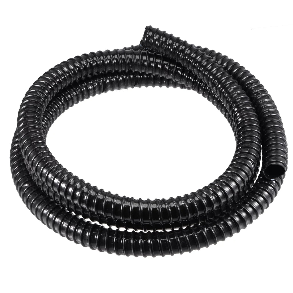 1 Hose, Aquarium Inch Black Tube Corrugated 10ft ID