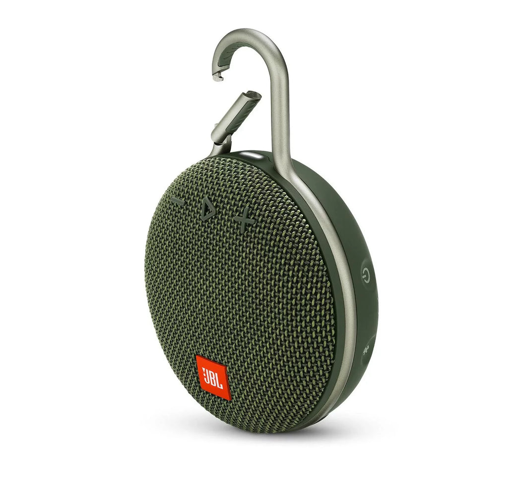 JBL 3 Forest Clip Green Bluetooth Speaker Portable (Refurbished) Restored