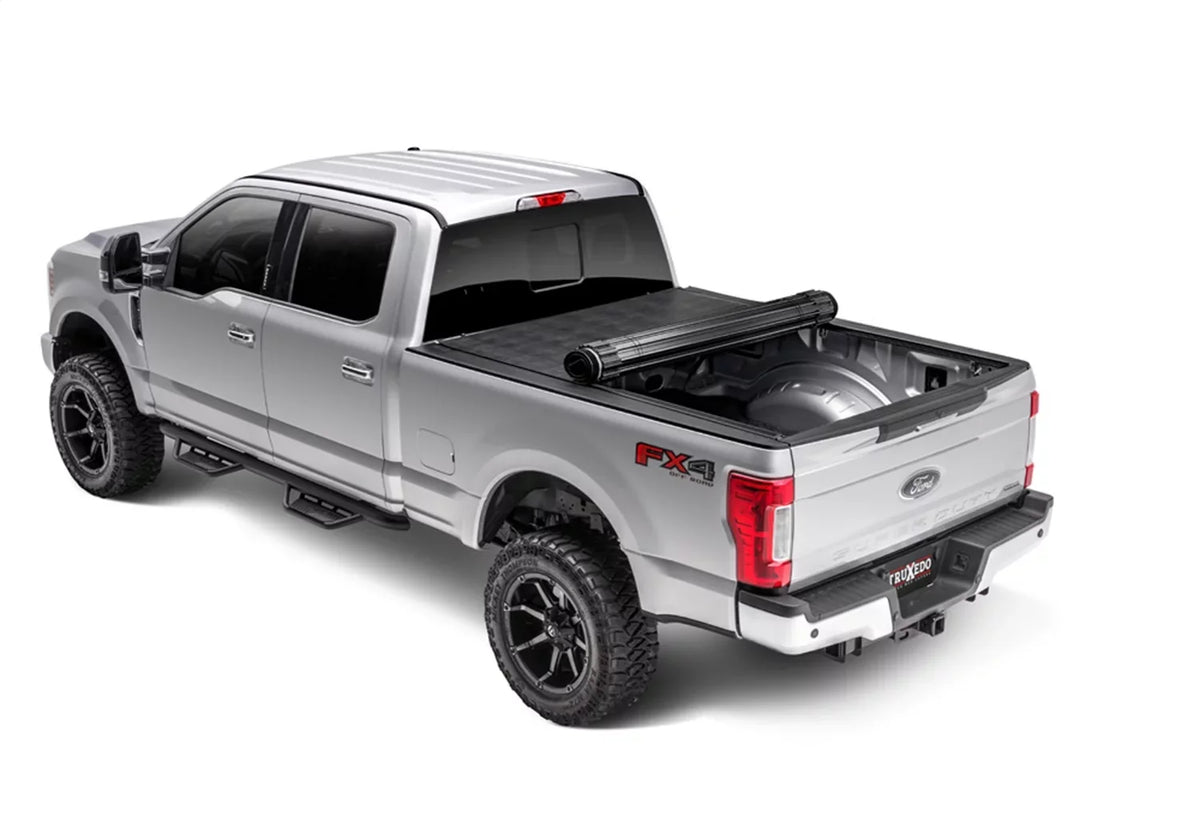 Compatible Hard Bed 2008-2016 TruXedo | Duty 8' Rolling Sentry Bed Ford Tonneau Truck Cover (98") F-250/350/450 2" Super 1569601 with |
