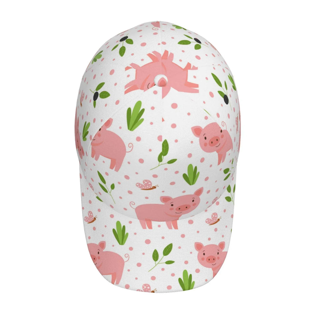 For Pigs Little Cap Lukts Men/Women,Unstructured/Cotton Funny Hat