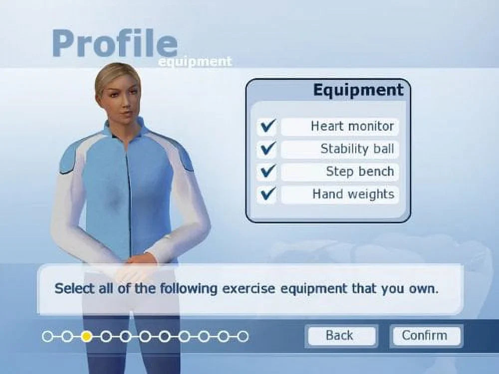 for My 2 Fitness Nintendo Coach and Exercise WII - Nutrition