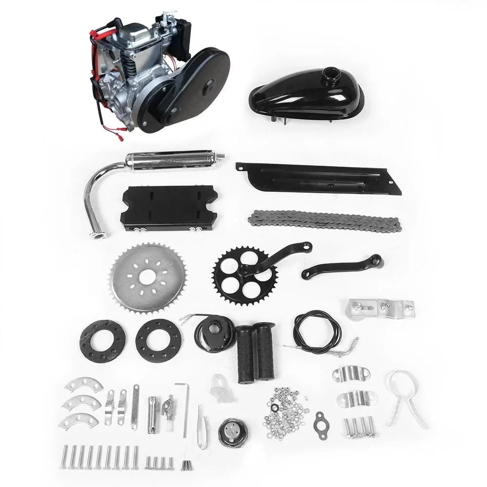 Kit 53cc Cycle Bicycle for Bicycle Motor Zimtown Bike Gas Engine Four-speed Petrol Motorized Engine Kit