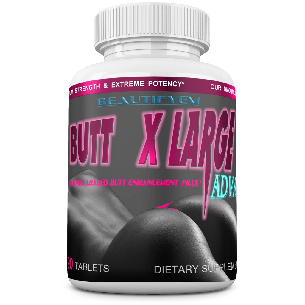 Herbs Vitamins, Amino 90 and Butt Tablets Minerals, Acids. X-L-ADVANCE BUTT Bigger Get Booty Formula. and Buttocks Supplements.