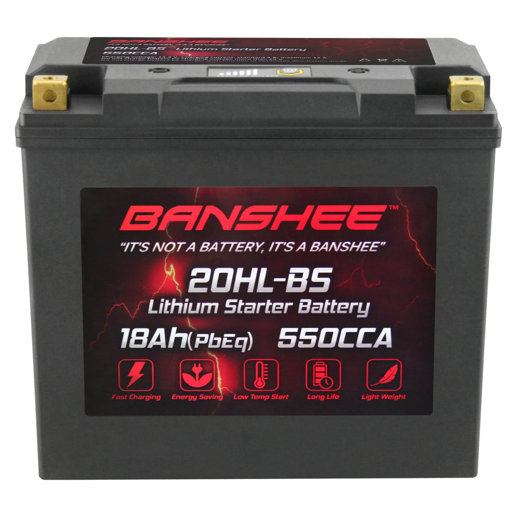 Banshee YTX20L-BS 2015 VX1100E Battery Yamaha with Motorsports LiFePO4 Compatible 2015 WaveRunner to V1