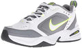 trainer, men's nike grey-anthracite, white-cool air regular 7 cross monarch iv us