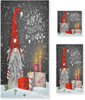 Towels Hotel Bath Towel, 3, and Washcloth Soft Christmas Bathroom Hand Gym Set Wellsay Towel for Absorbent Spa Towel Gnome with Highly of