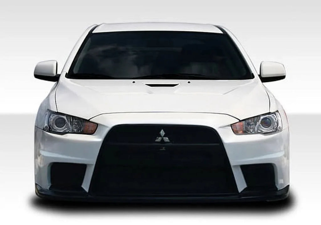 2008-2017 1 Duraflex Cover Mitsubishi X - Look Evo Front Lancer Bumper Piece