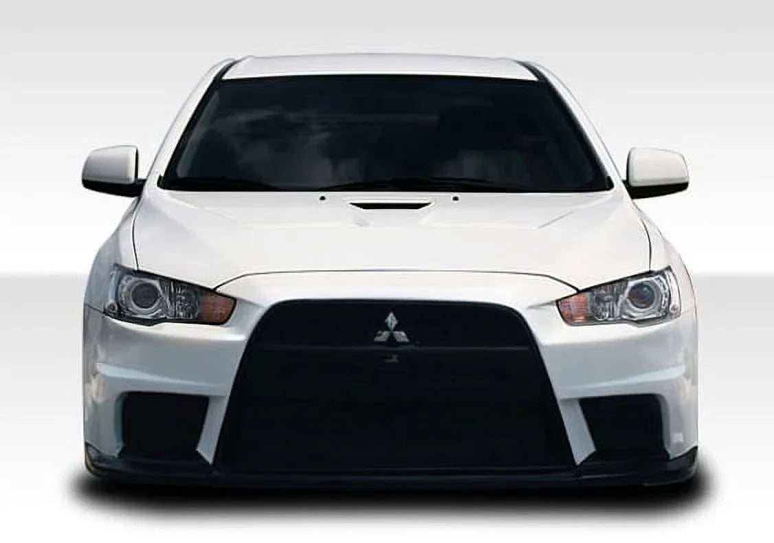 2008-2017 1 Duraflex Cover Mitsubishi X - Look Evo Front Lancer Bumper Piece