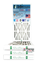 In MERV - Glasfloss - 4) of 10x30x2 USA. or Home HVAC or (Pack Air Filter Made Furnace Pleated - - The Filter Filter Office 2" Air 10 AC - - Air