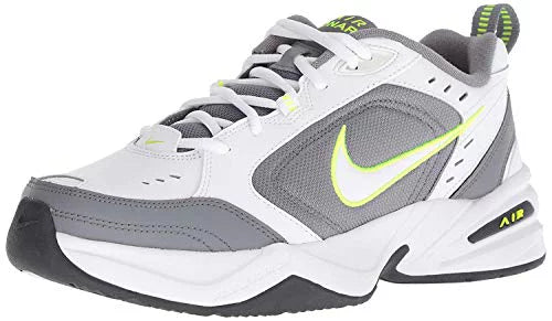 trainer, men's nike grey-anthracite, white-cool air regular 7 cross monarch iv us