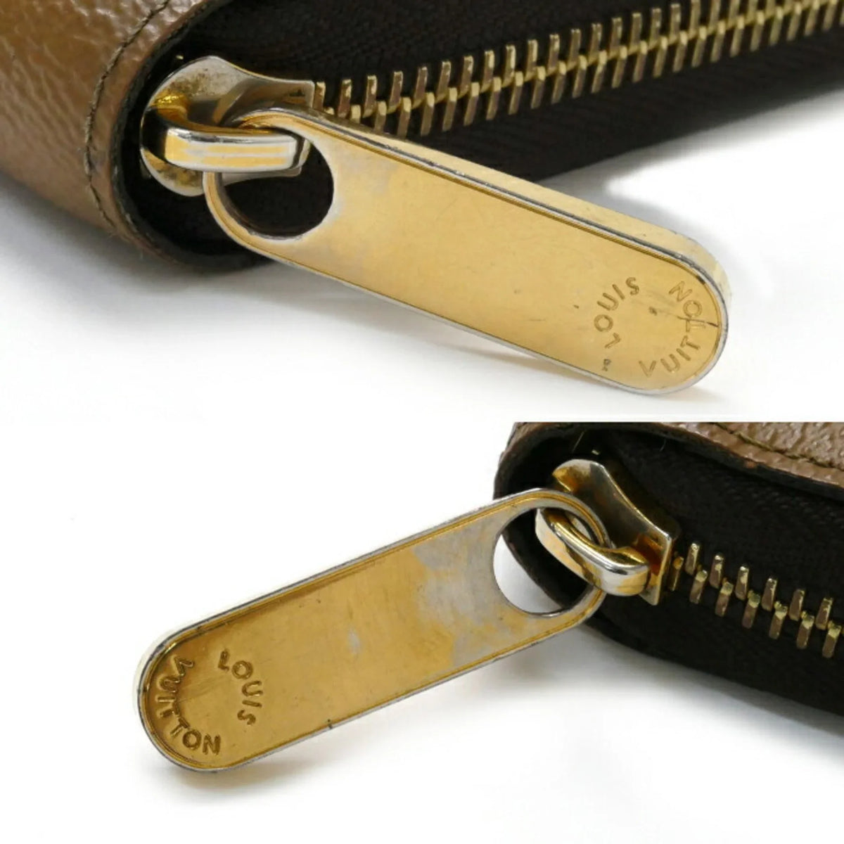 Giant (Good) VUITTON Unisex Zipper M69353 LOUIS Round Monogram Long Pre-Owned Wallet Zippy