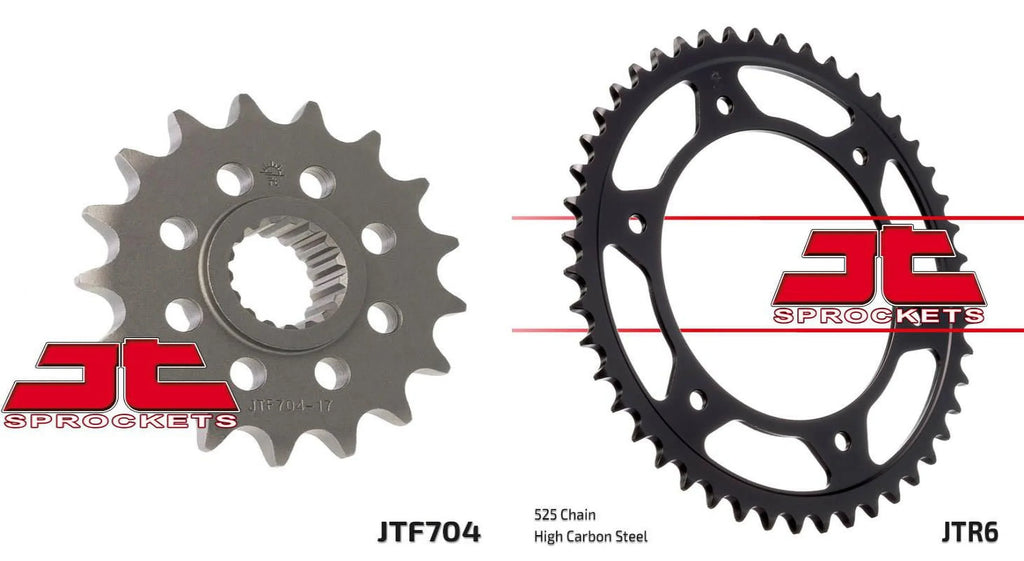 08-16 JT for & bolts-K72 Kit for Front Sproket Rear F800 Sprockets 8.5mm GS-JTR6.42 BMW