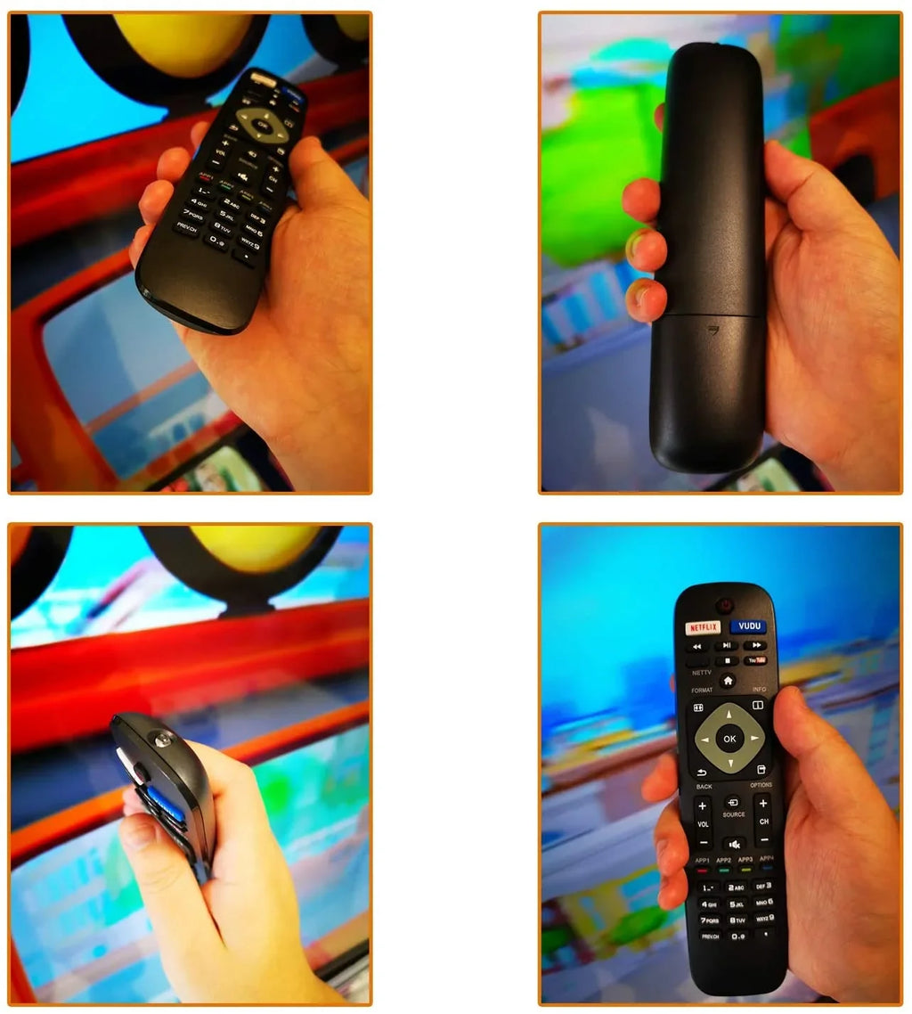 Remote Remote Control Replacement for TV Philips Universal 4K Replace Philips TVs UHD TV LCD Smart LED for Remote New