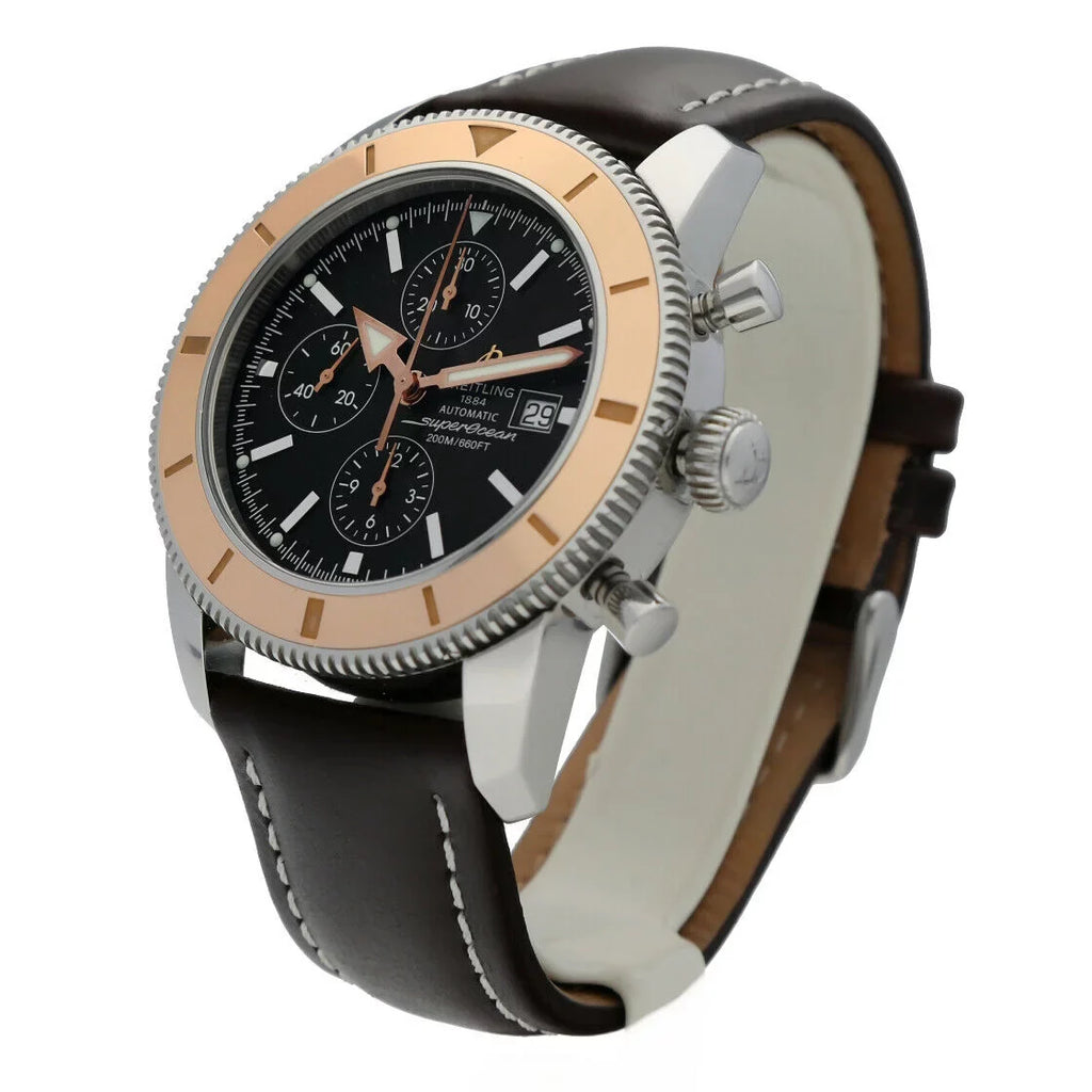Edition Automatic Rose U13320 Heritage Stainless Breitling Limited Gold Steel Superocean &amp;