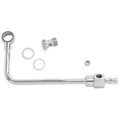 3/8 Barb 8126 with Steel Chrome Line Kit Edelbrock Fuel Fitting