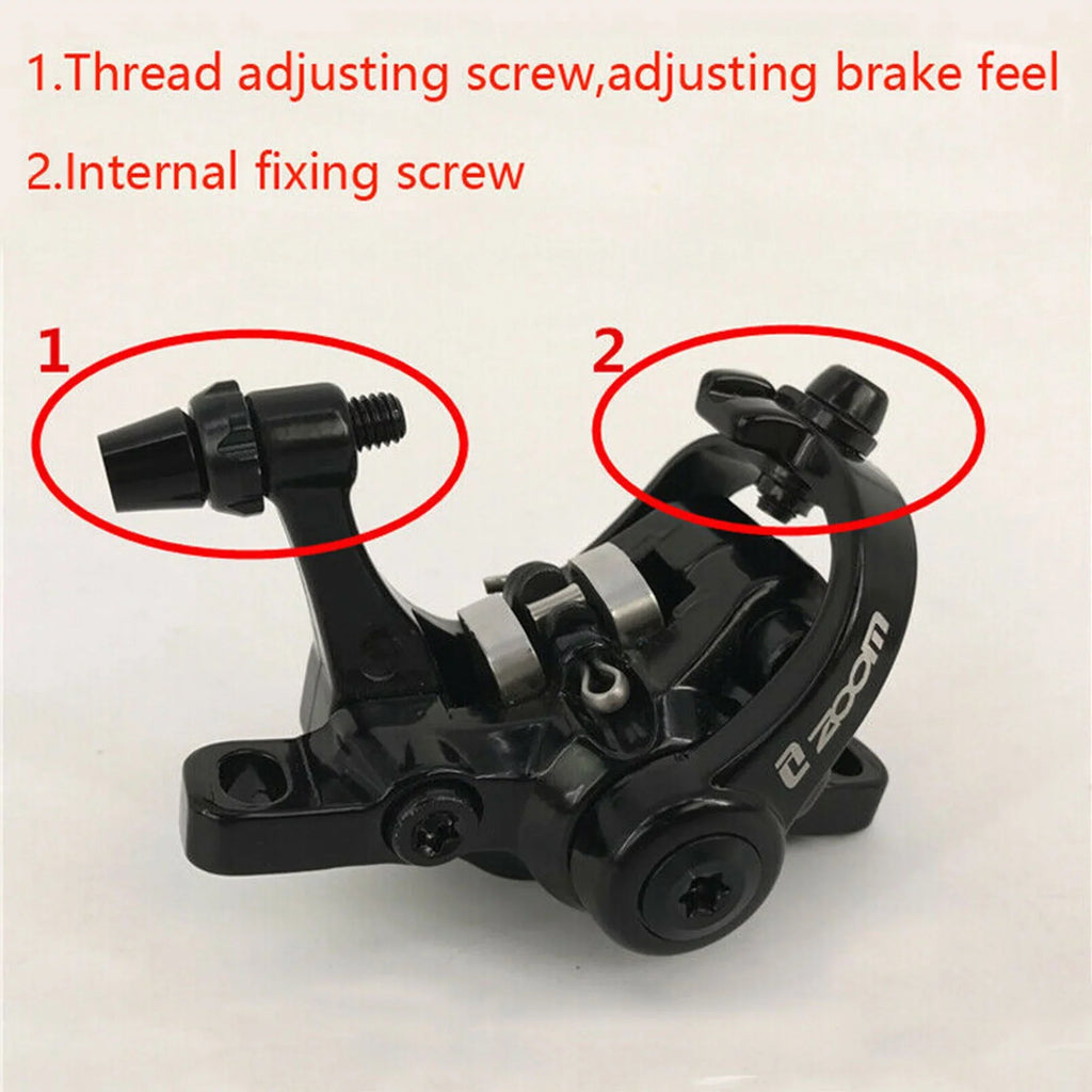 Rotor Brakes Double Piston Bicycle with Caliper Brake Front 160mm Bike ZOOM MTB Disc Mechanical Rear