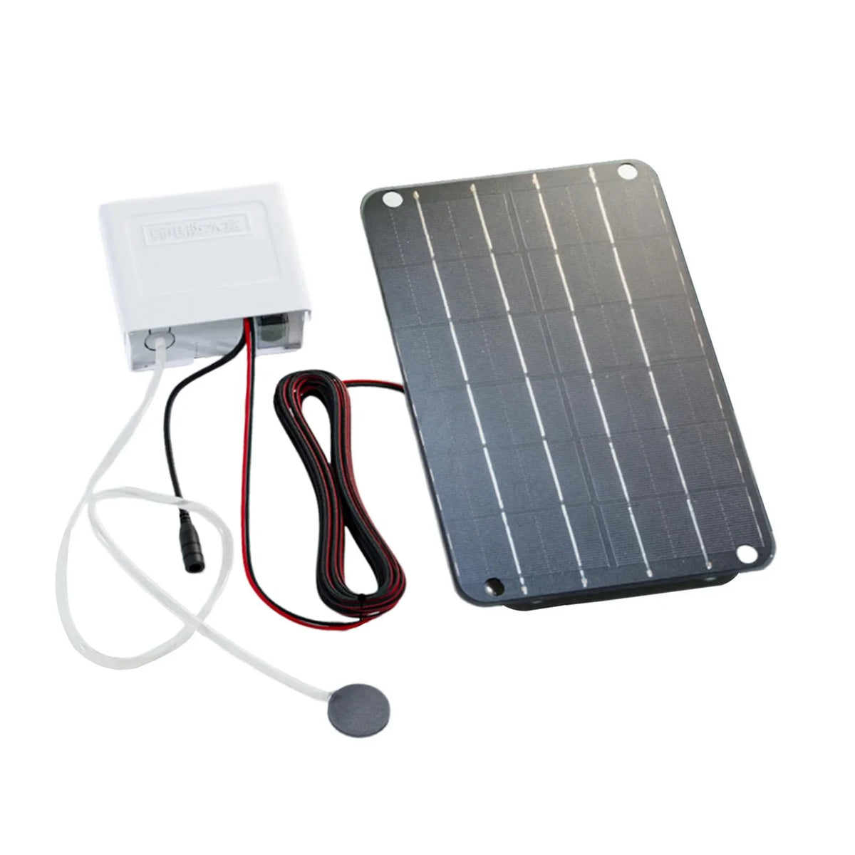 Solar for Aerator Pump Hydroponics Pump Powered Air Pond Air Pond Silent Solar Solar simhoa Pump,Aquarium Eco Oxygenator Friendly,6V