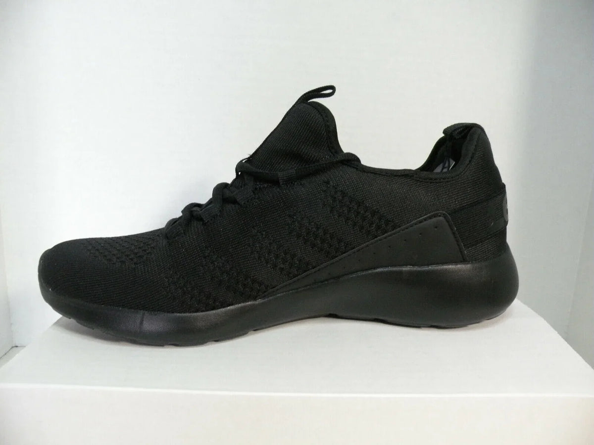 ATHLETIC SHOES TRAINERS LOW SPORTS NEW COMFORT LEVIS SIZE BLACK SNEAKERS 12 MEN