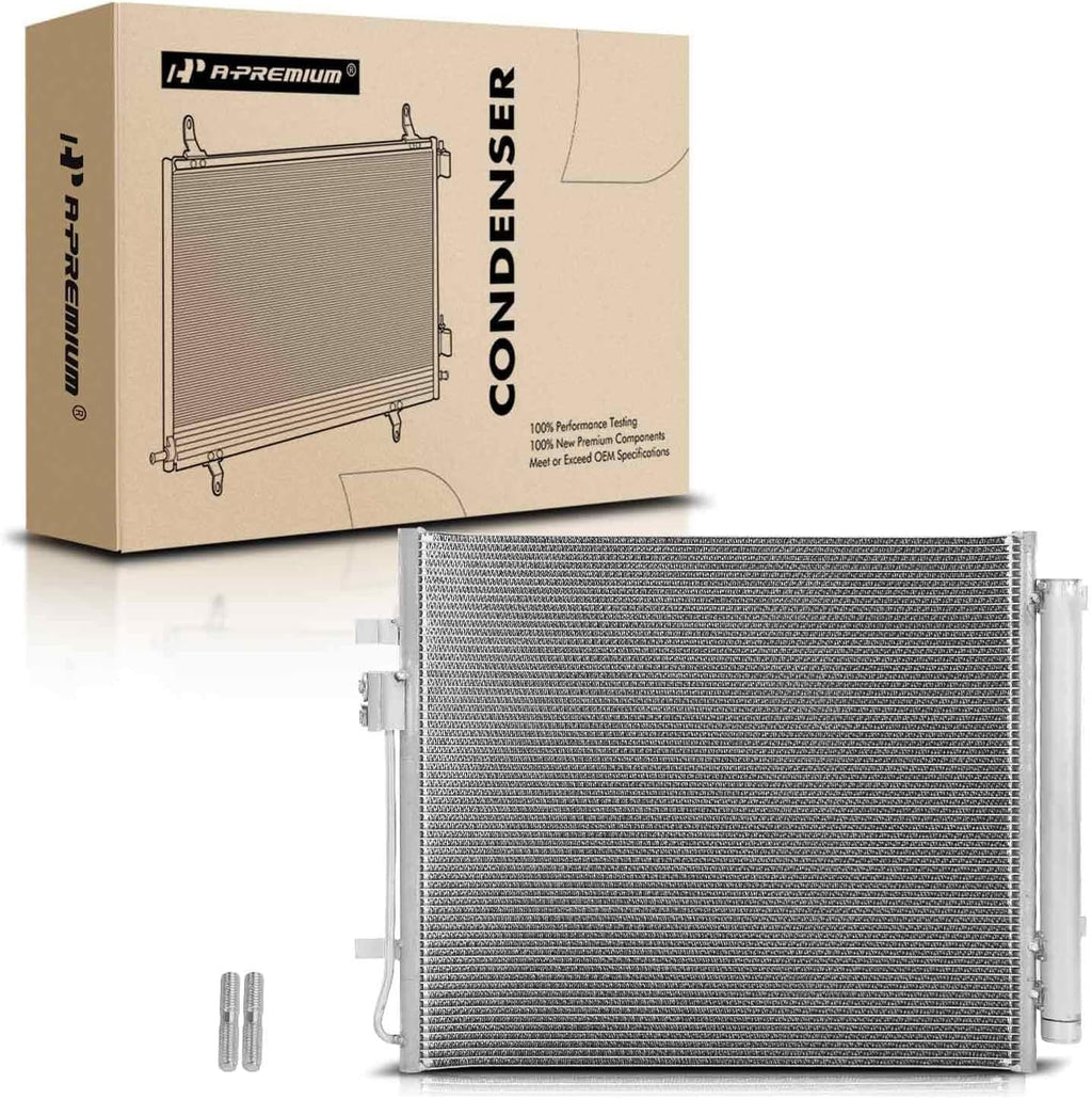 Air 2022, Cruz with Conditioning 2021-2022 Santa 97606Q5250 Kia & Hyundai Condenser A-Premium Replace# Sorento Fe Compatible Santa 2.5L, A/C 2021-2022,