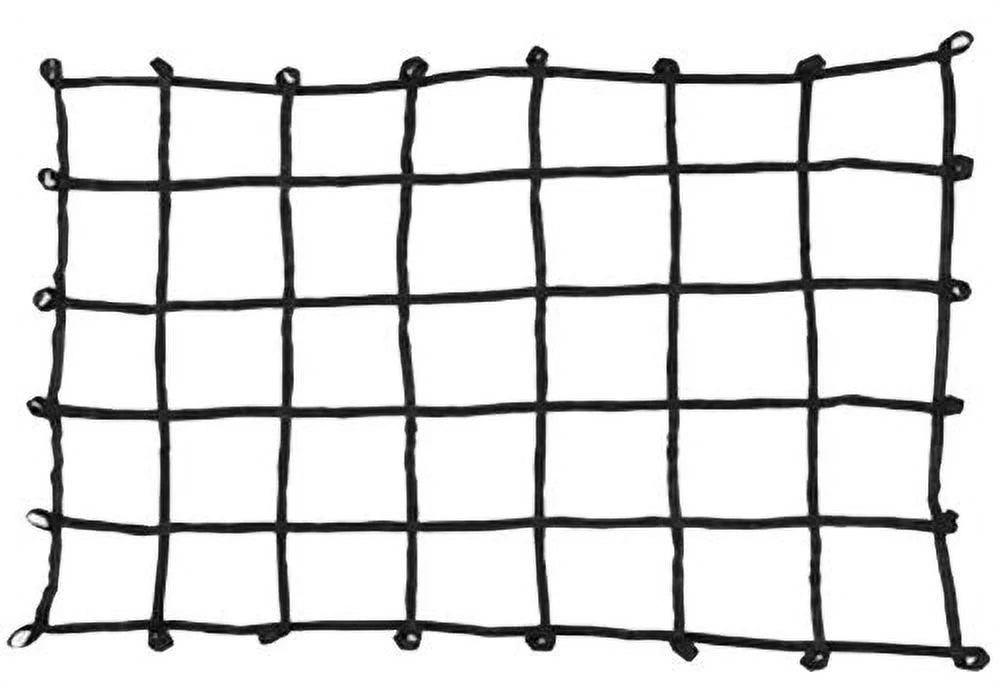 for Loops, 901800 Multi-Attachment Storage Large x 60" Size Cargo 80" Bed Transport Netting Vehicle: Truck PROGRIP Web Net with and
