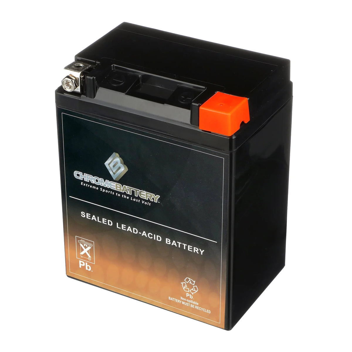 Battery CCA) Volt,12 12 Ex500-a for (14AHL-BS 210 Kawasaki Ah, Chrome Motorcycle 1993 YTX14AHL-BS Battery 500cc